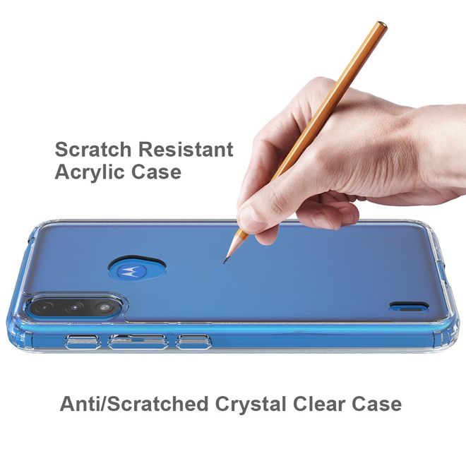 Motorola Moto E7 Power Handyhülle - Softcase TPU Series - transparent
