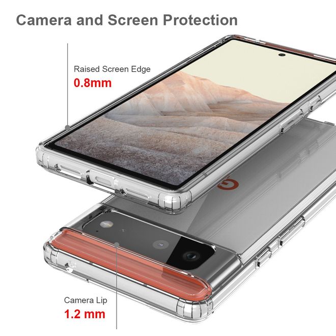 Google Pixel 6 Handyhülle - Softcase TPU Series - transparent