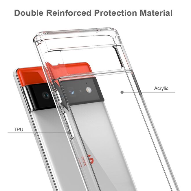 Google Pixel 6 Pro Handyhülle - Softcase TPU Series - transparent