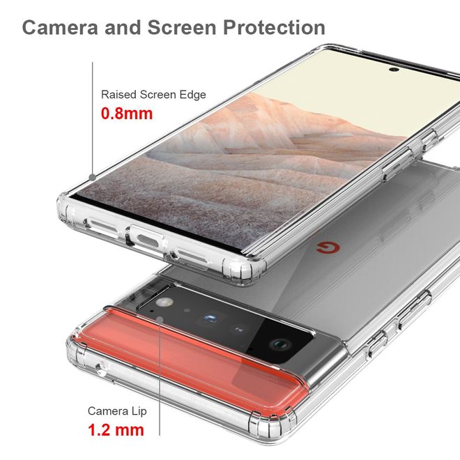 Google Pixel 6 Pro Handyhülle - Softcase TPU Series - transparent