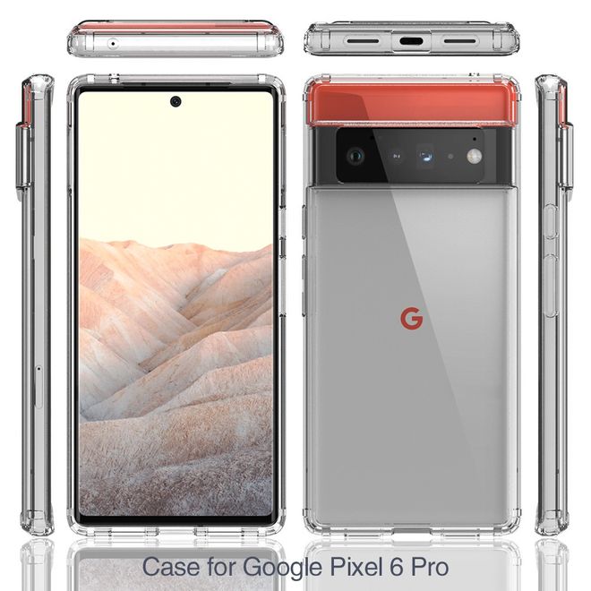 Google Pixel 6 Pro Handyhülle - Softcase TPU Series - transparent