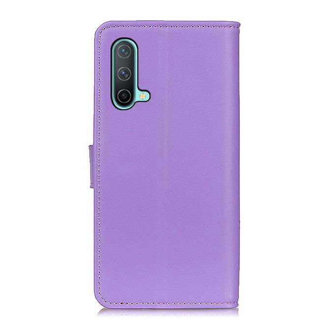OnePlus Nord CE 5G Handy Hülle - Classic II Leder Bookcover Series - purpur