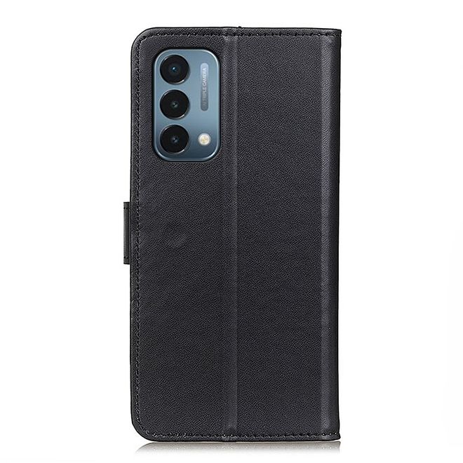 OnePlus Nord N200 5G Handy Hülle - Classic II Leder Bookcover Series - schwarz