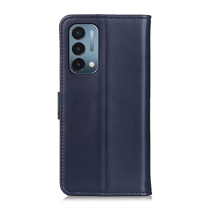OnePlus Nord N200 5G Handy Hülle - Classic II Leder Bookcover Series - blau