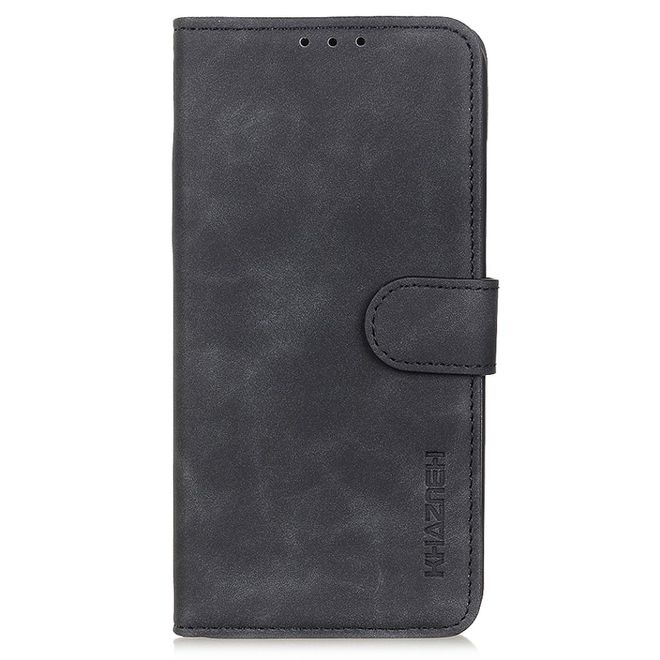 OnePlus Nord N200 5G Handy Hülle - Classic IV Leder Bookcover Series - schwarz