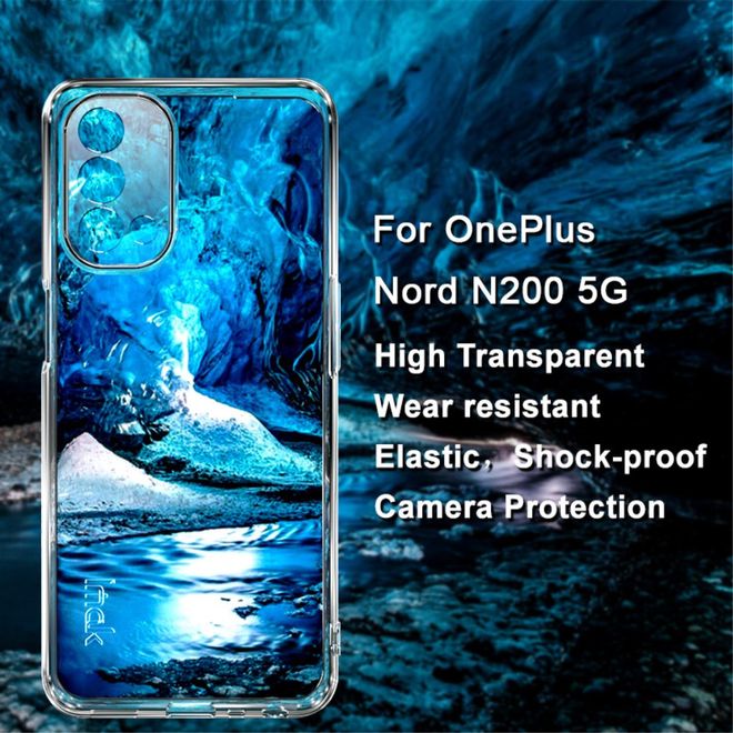 Imak - OnePlus Nord N200 5G Hülle - Softcase aus TPU - UX-5 Series - transparent
