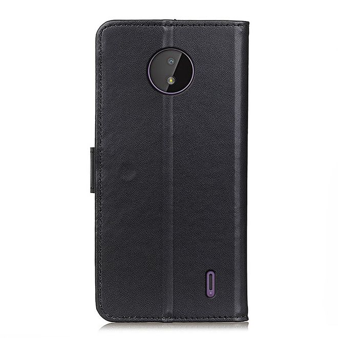 Nokia C10 / C20 Handy Hülle - Classic II Leder Bookcover Series - schwarz