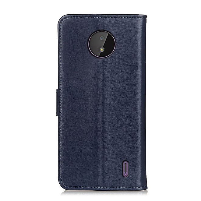 Nokia C10 / C20 Handy Hülle - Classic II Leder Bookcover Series - blau
