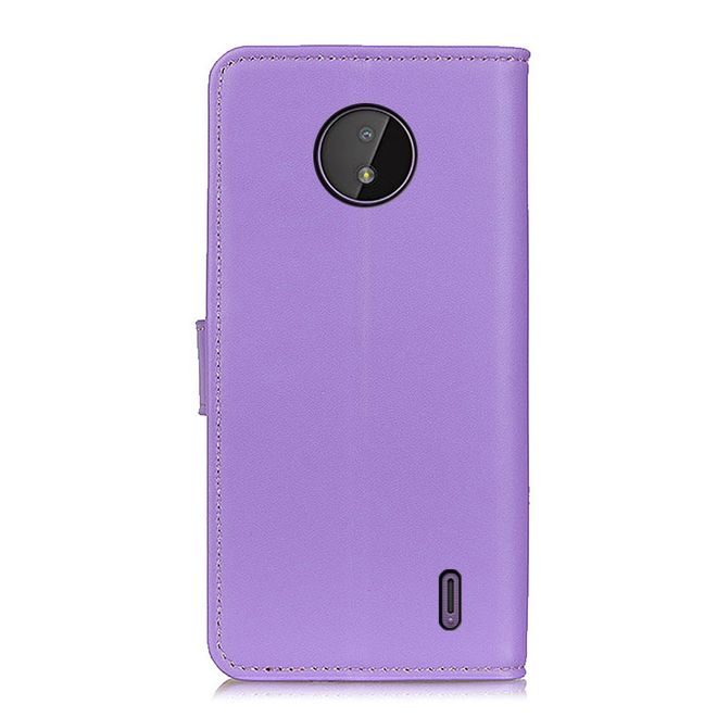 Nokia C10 / C20 Handy Hülle - Classic II Leder Bookcover Series - purpur
