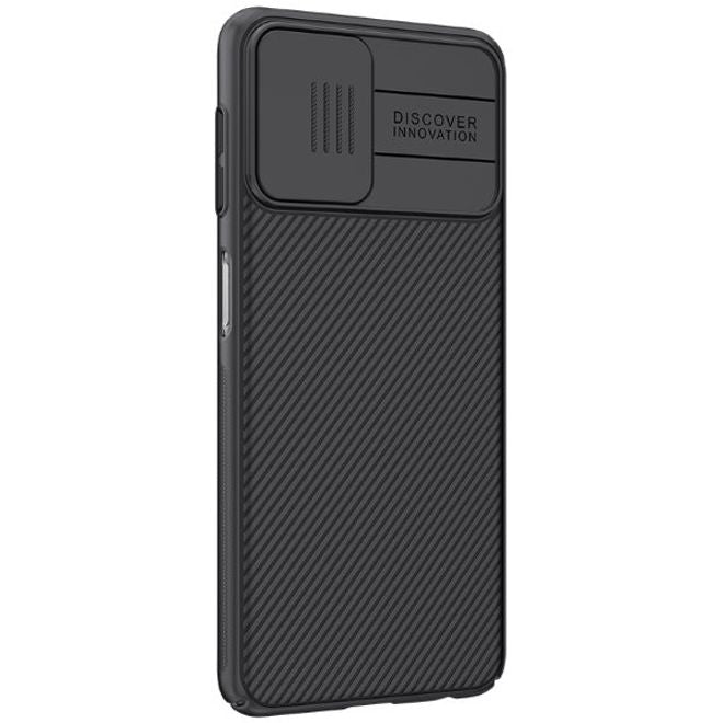 Nillkin - Samsung Galaxy A22 4G Hülle - Plastik Hardcase - CamShield Series - schwarz