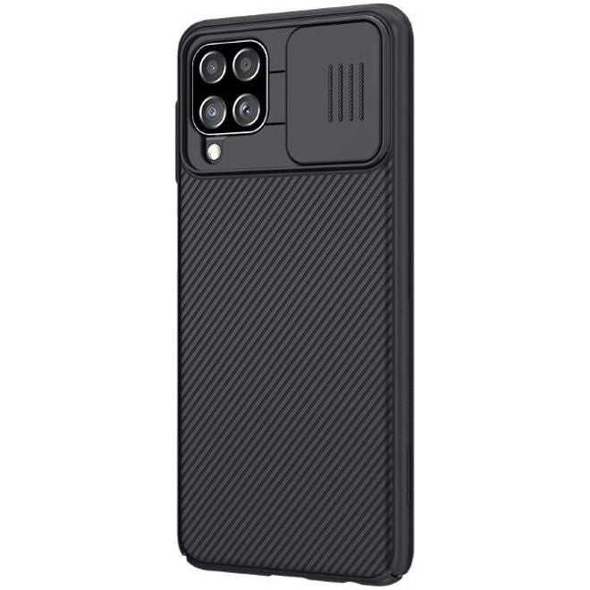 Nillkin - Samsung Galaxy A22 4G Hülle - Plastik Hardcase - CamShield Series - schwarz