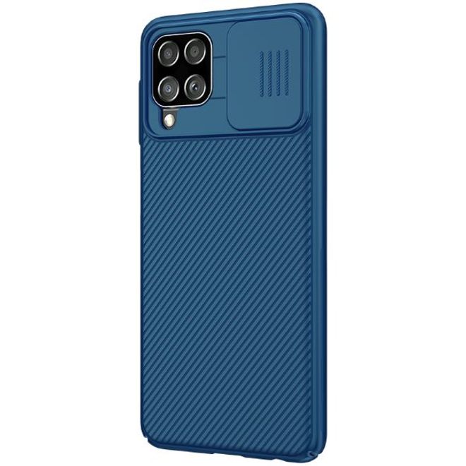 Nillkin - Samsung Galaxy A22 4G Hülle - Plastik Hardcase - CamShield Series - blau