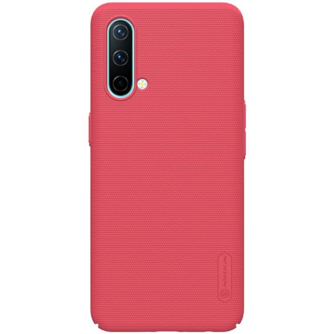 Nillkin - OnePlus Nord CE 5G Hülle - Plastik Case - Super Frosted Shield Series - rot