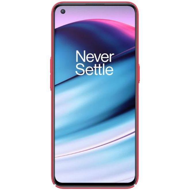 Nillkin - OnePlus Nord CE 5G Hülle - Plastik Case - Super Frosted Shield Series - rot