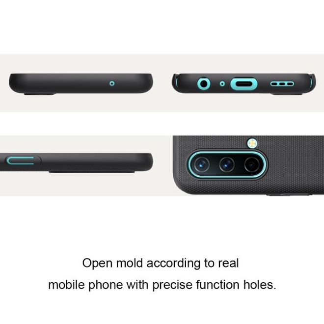 Nillkin - OnePlus Nord CE 5G Hülle - Plastik Case - Super Frosted Shield Series - rot