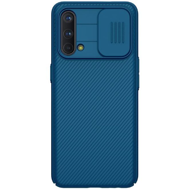 Nillkin - OnePlus Nord CE 5G Hülle - Plastik Hardcase - CamShield Series - blau