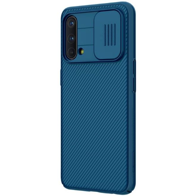 Nillkin - OnePlus Nord CE 5G Hülle - Plastik Hardcase - CamShield Series - blau