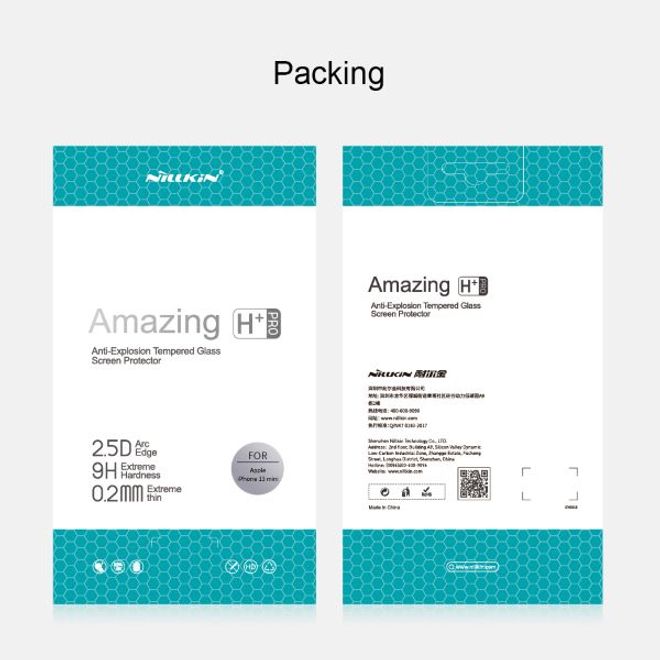 Nillkin - iPhone 13 mini Schutzfolie 0,2 mm - Folie aus gehärtetem Glas - H+ PRO Series