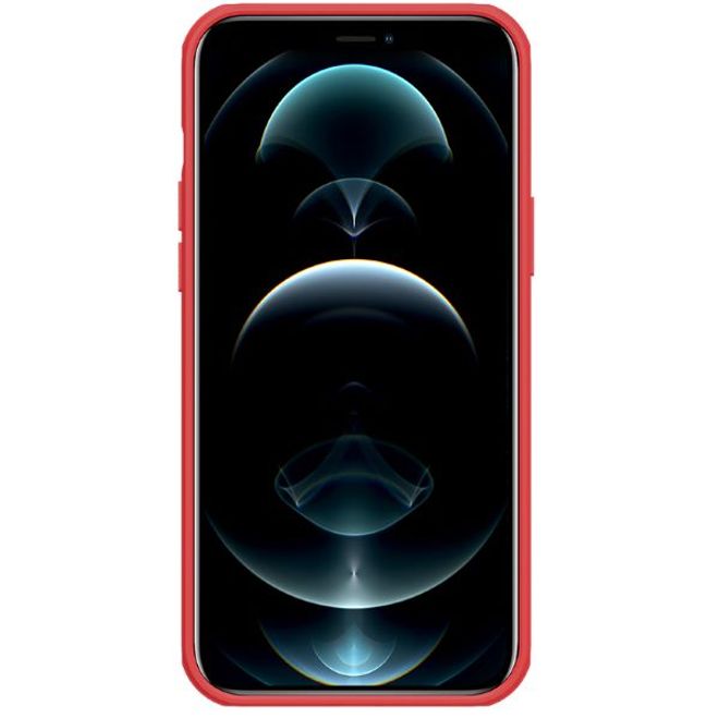Nillkin - iPhone 13 Pro Hülle - Plastik Case - Super Frosted Shield Series - rot