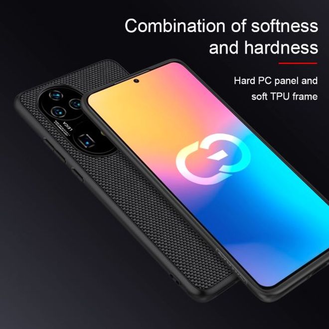 Nillkin - Huawei P50 Pro Hülle - Hardcase - Textured Series - schwarz