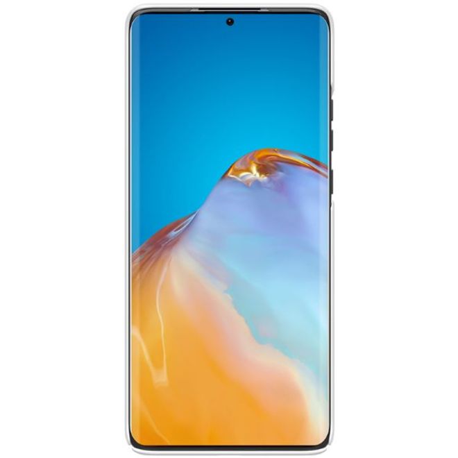 Nillkin - Huawei P50 Pro Hülle - Plastik Case - Super Frosted Shield Series - weiss
