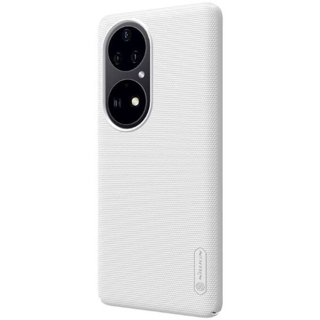 Nillkin - Huawei P50 Pro Hülle - Plastik Case - Super Frosted Shield Series - weiss