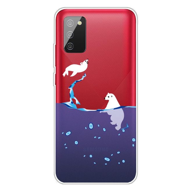 Samsung Galaxy A02s Handyhülle - Softcase Image Plastik Series - Polarbär