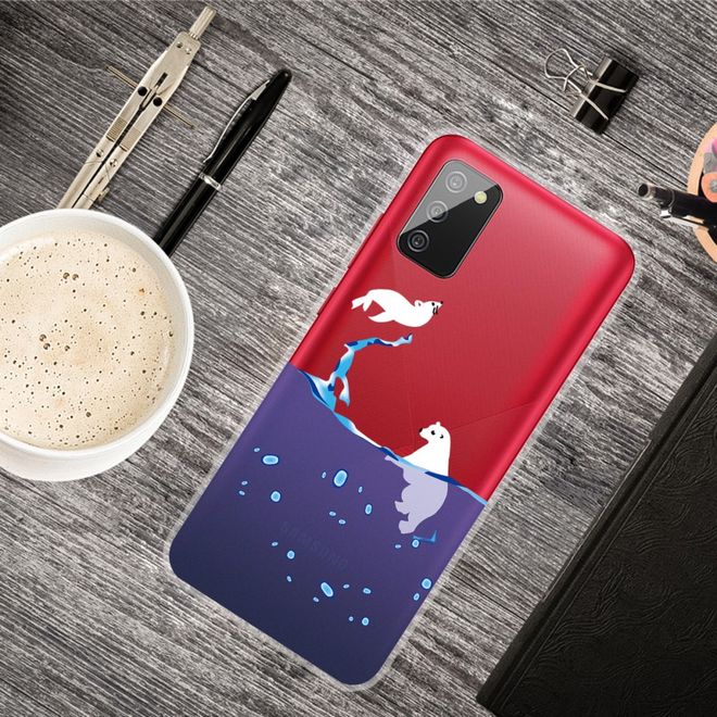 Samsung Galaxy A02s Handyhülle - Softcase Image Plastik Series - Polarbär