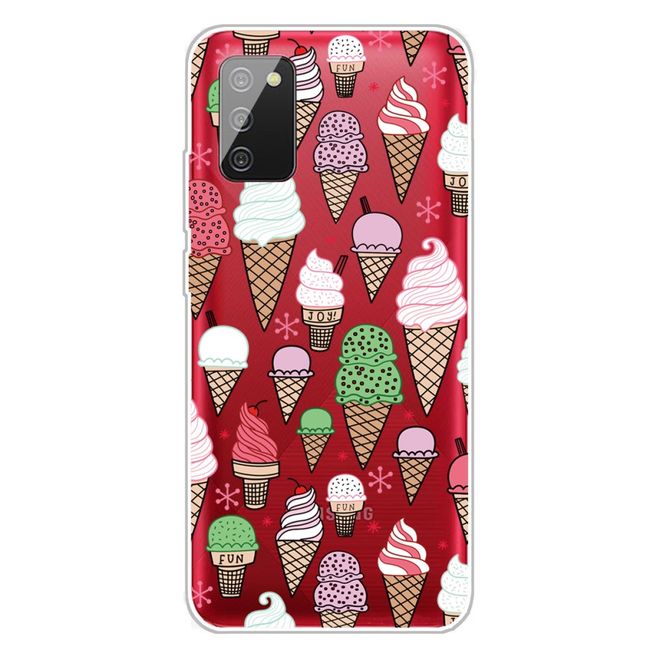 Samsung Galaxy A02s Handyhülle - Softcase Image Plastik Series - Eiscreme