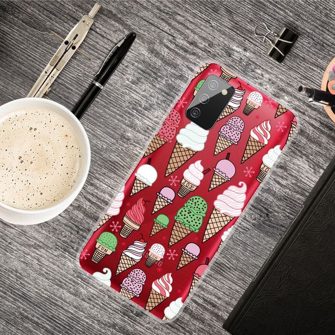 Samsung Galaxy A02s Handyhülle - Softcase Image Plastik Series - Eiscreme