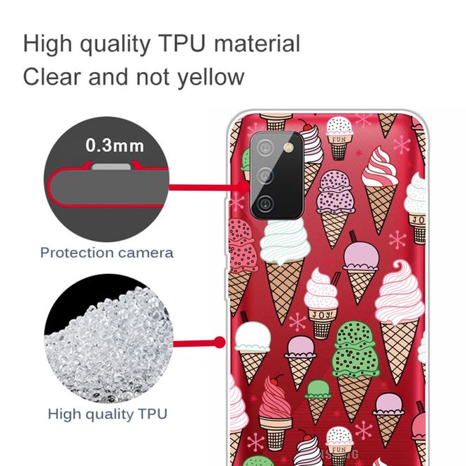 Samsung Galaxy A02s Handyhülle - Softcase Image Plastik Series - Eiscreme