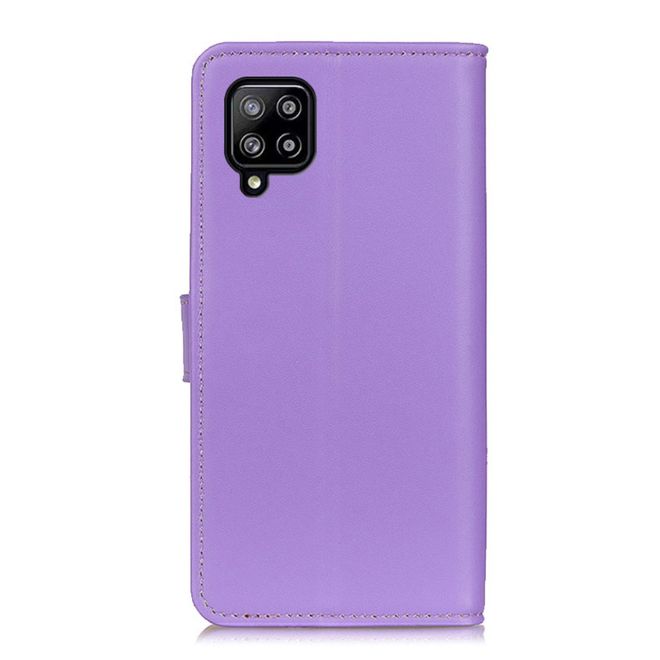 Samsung Galaxy A22 4G Handy Hülle - Classic II Leder Bookcover Series - purpur