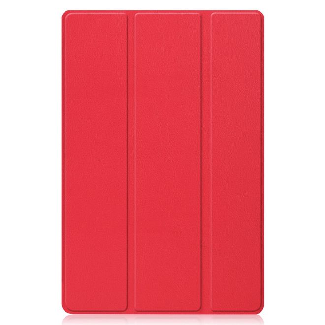 Huawei MatePad 11 (2021) Leder Hülle - dreifach faltbar - rot