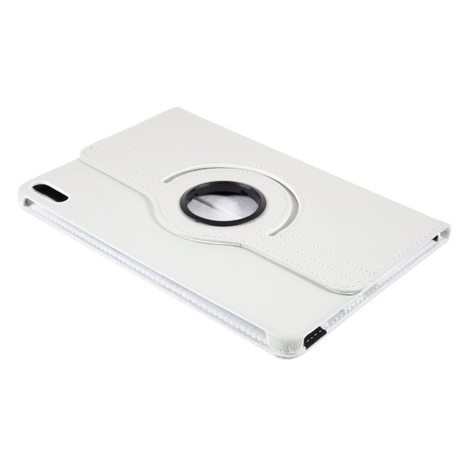 Huawei MatePad 11 (2021) Hülle - 360° rotierbares Case aus Leder - weiss