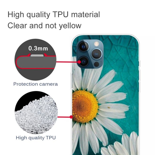 iPhone 13 Pro Max Handyhülle - Softcase Image Plastik Series - Margeriten