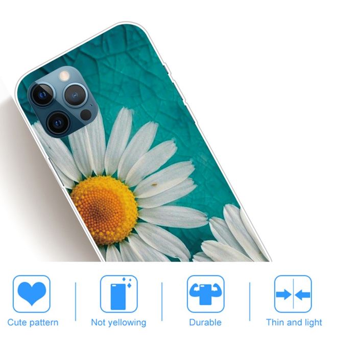 iPhone 13 Pro Max Handyhülle - Softcase Image Plastik Series - Margeriten