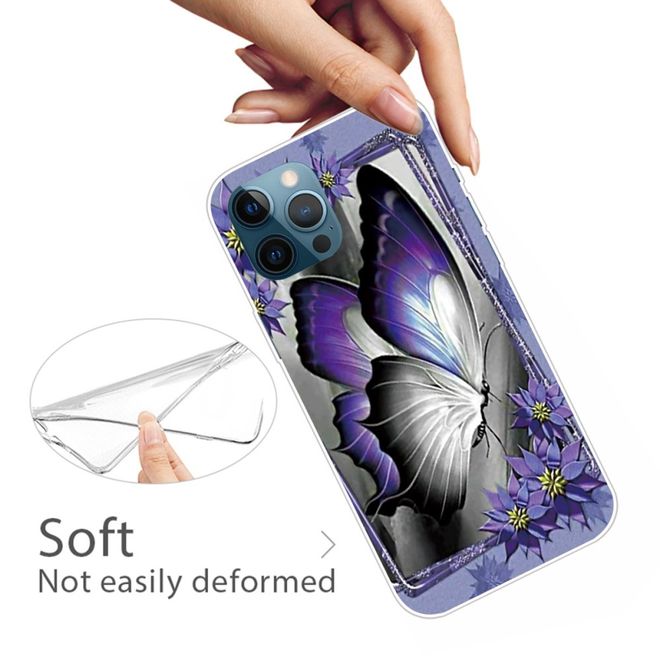 iPhone 13 Pro Max Handyhülle - Softcase Image Plastik Series - grosser Schmetterling