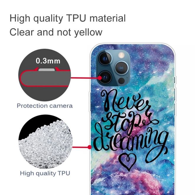 iPhone 13 Pro Phone Case - Softcase Image Plastic Series - Never Stop Dreaming