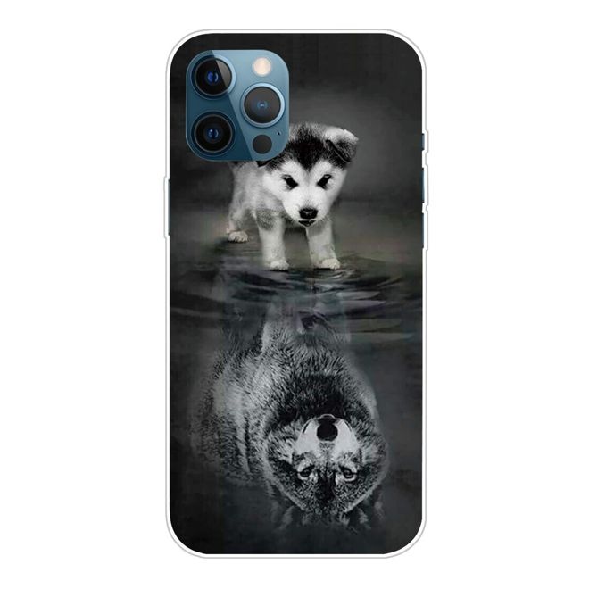 Coque pour iPhone 13 Pro - Série Image Plastic - Loup