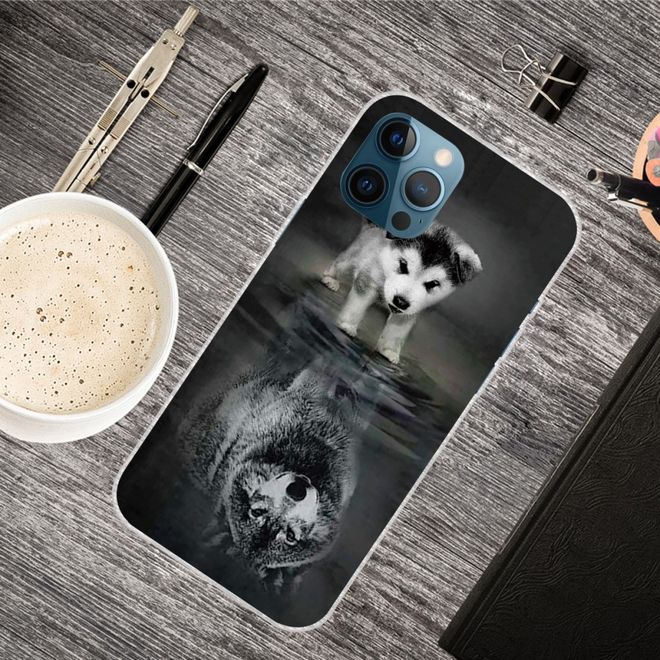 Coque pour iPhone 13 Pro - Série Image Plastic - Loup