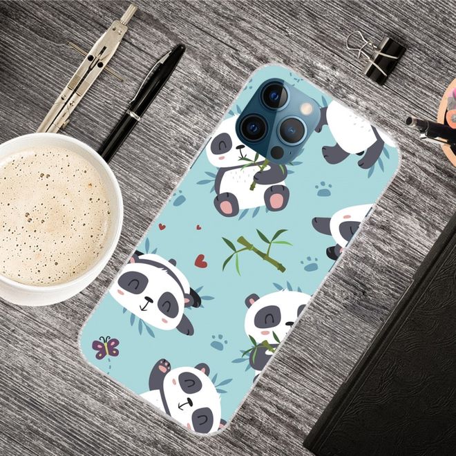 iPhone 13 Pro Phone Case - Softcase Image Plastic Series - Little Pandas