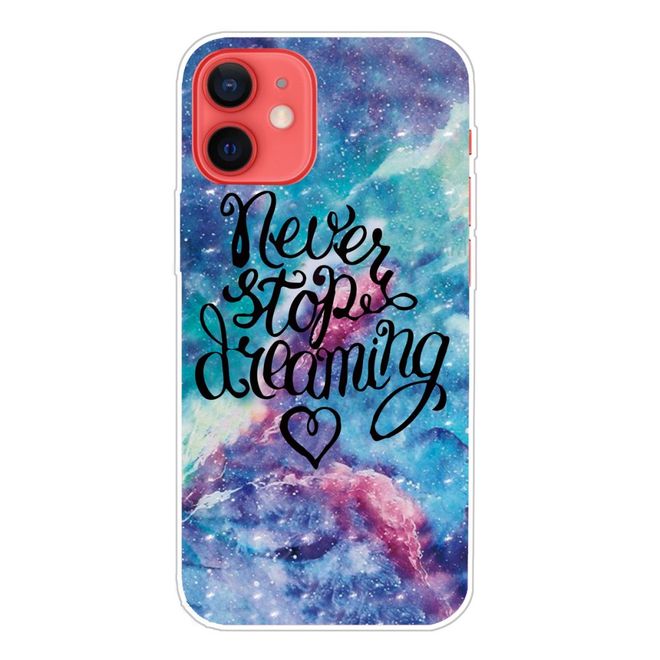 iPhone 13 mini phone case - Softcase Image Plastic Series - Never Stop Dreaming