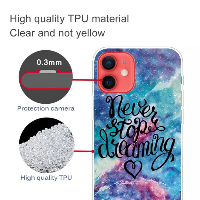 iPhone 13 mini phone case - Softcase Image Plastic Series - Never Stop Dreaming