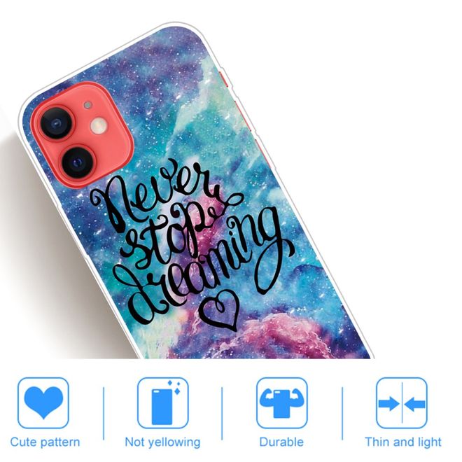 iPhone 13 mini phone case - Softcase Image Plastic Series - Never Stop Dreaming