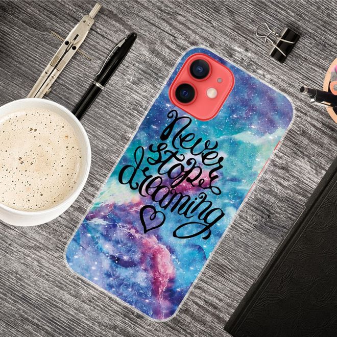 iPhone 13 mini phone case - Softcase Image Plastic Series - Never Stop Dreaming
