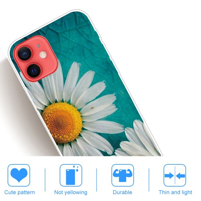 iPhone 13 Phone Case - Softcase Image Plastic Series - Daisies