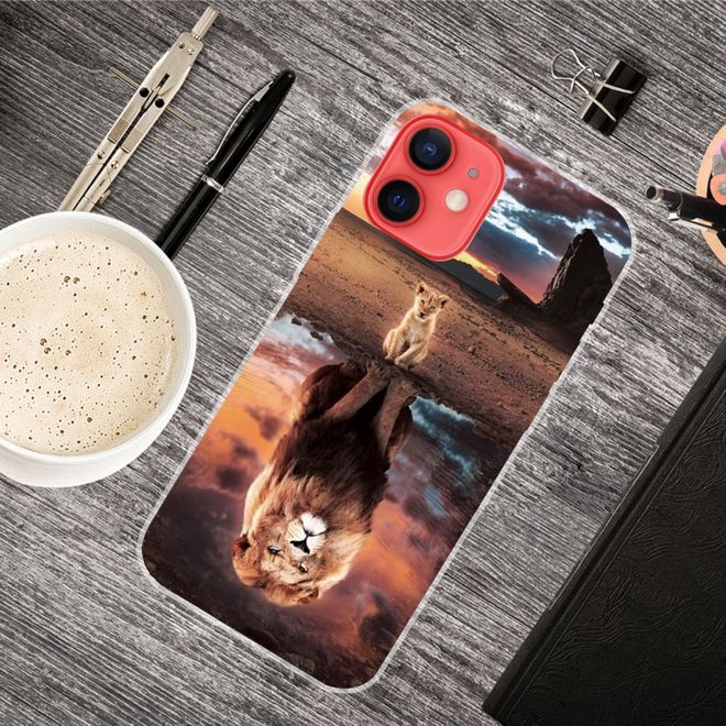 Coque pour iPhone 13 - Série Image Plastic - Lion