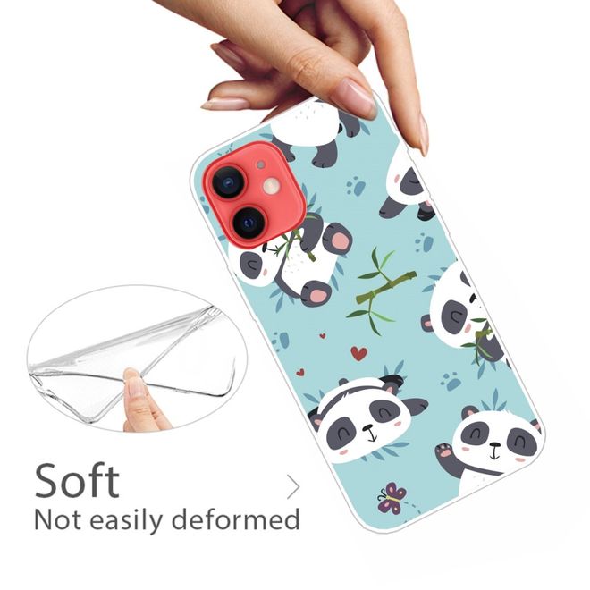 Coque pour iPhone 13 - Série Image Plastic - Petits Pandas