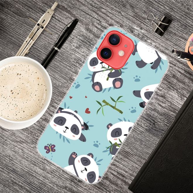 Coque pour iPhone 13 - Série Image Plastic - Petits Pandas