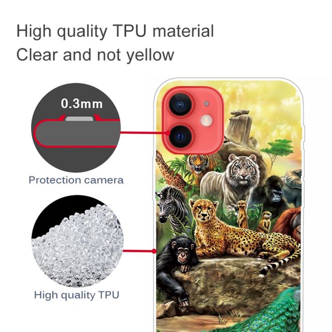 iPhone 13 Handyhülle - Softcase Image Plastik Series - Wildtiere
